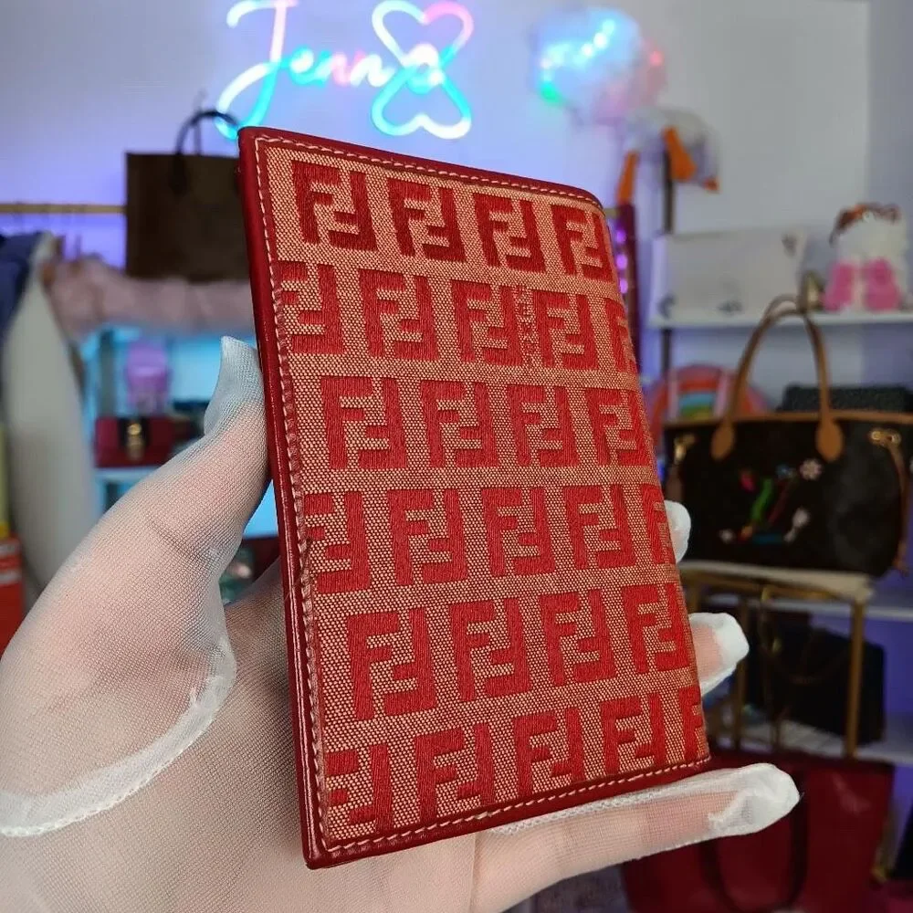 Fendi red beige